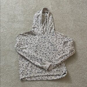 Socialite Leopard Print Hoodie Size XS